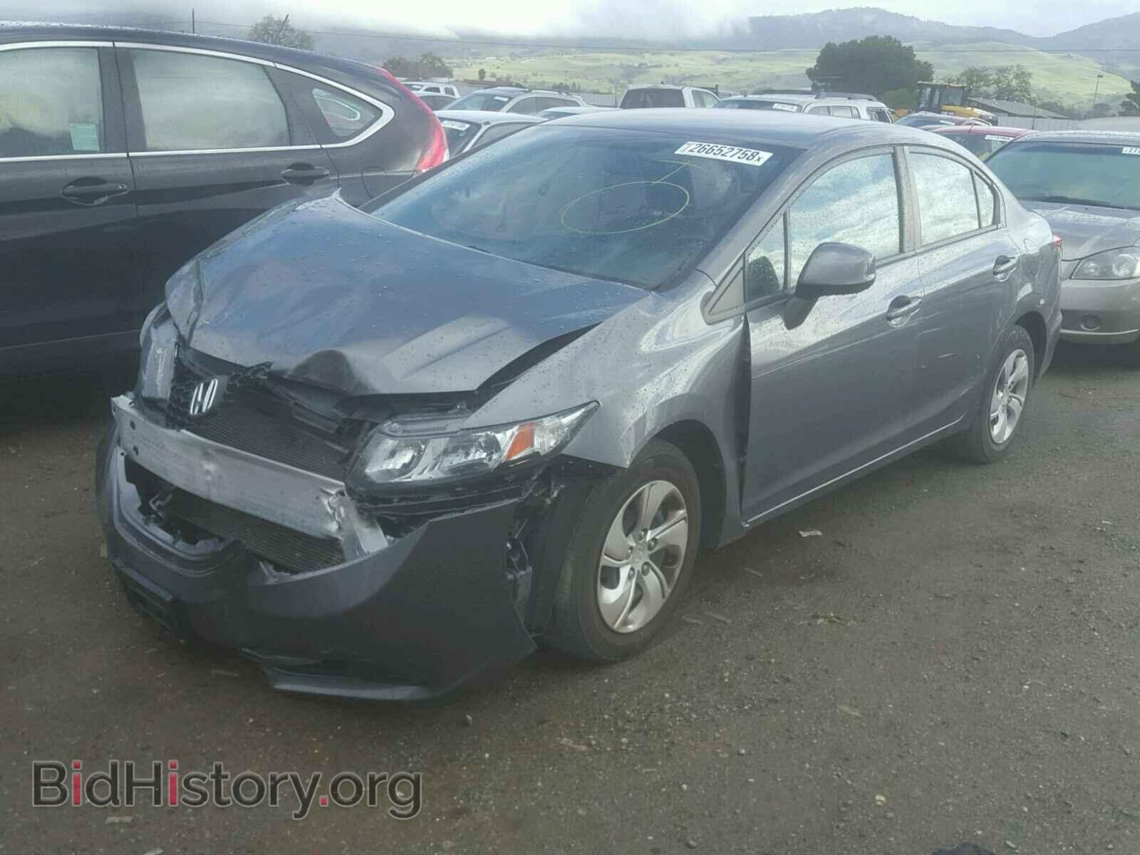 2013 HONDA CIVIC - VIN: 19XFB2F57DE078503 - Фото 2