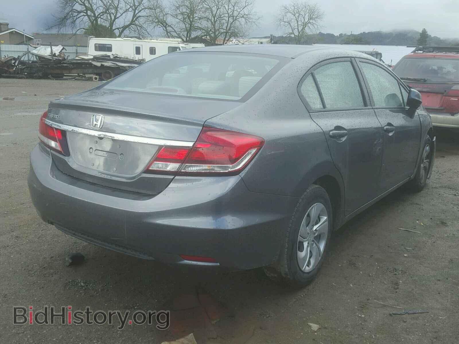 2013 HONDA CIVIC - VIN: 19XFB2F57DE078503 - Фото 4