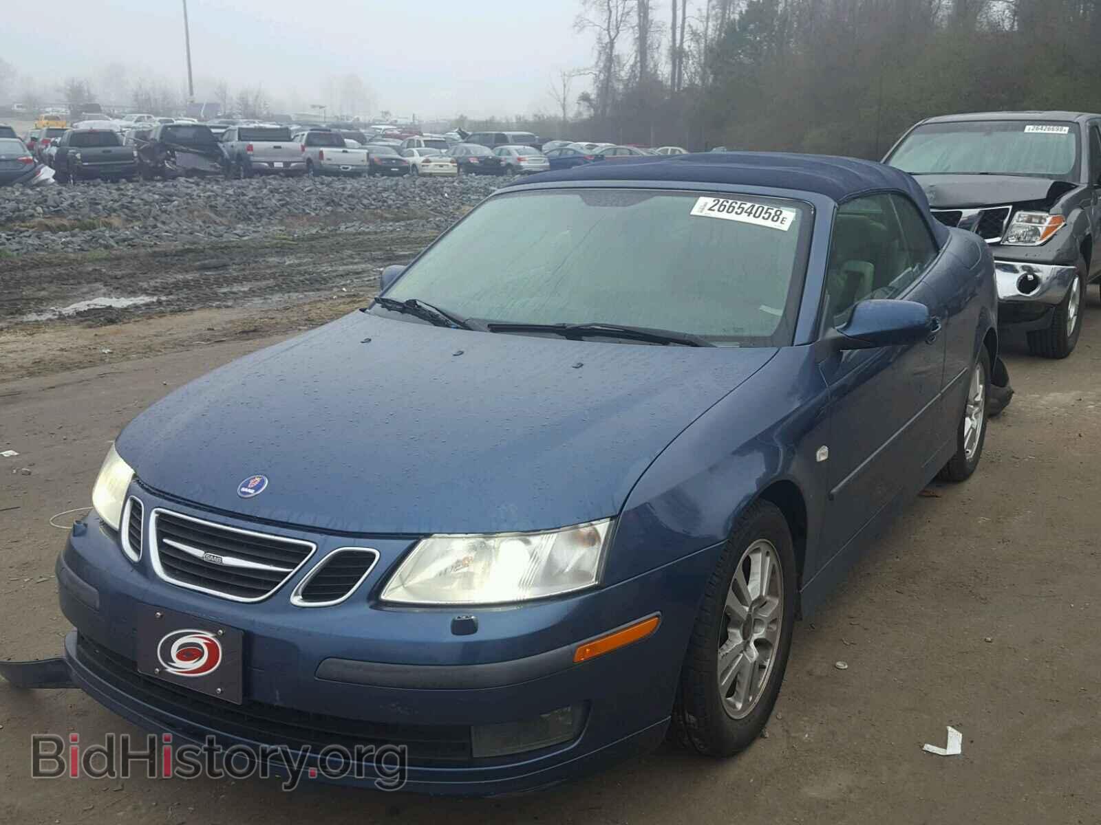 2006 SAAB 9-3 BASE - VIN: YS3FD79Y266007692 - Фото 2