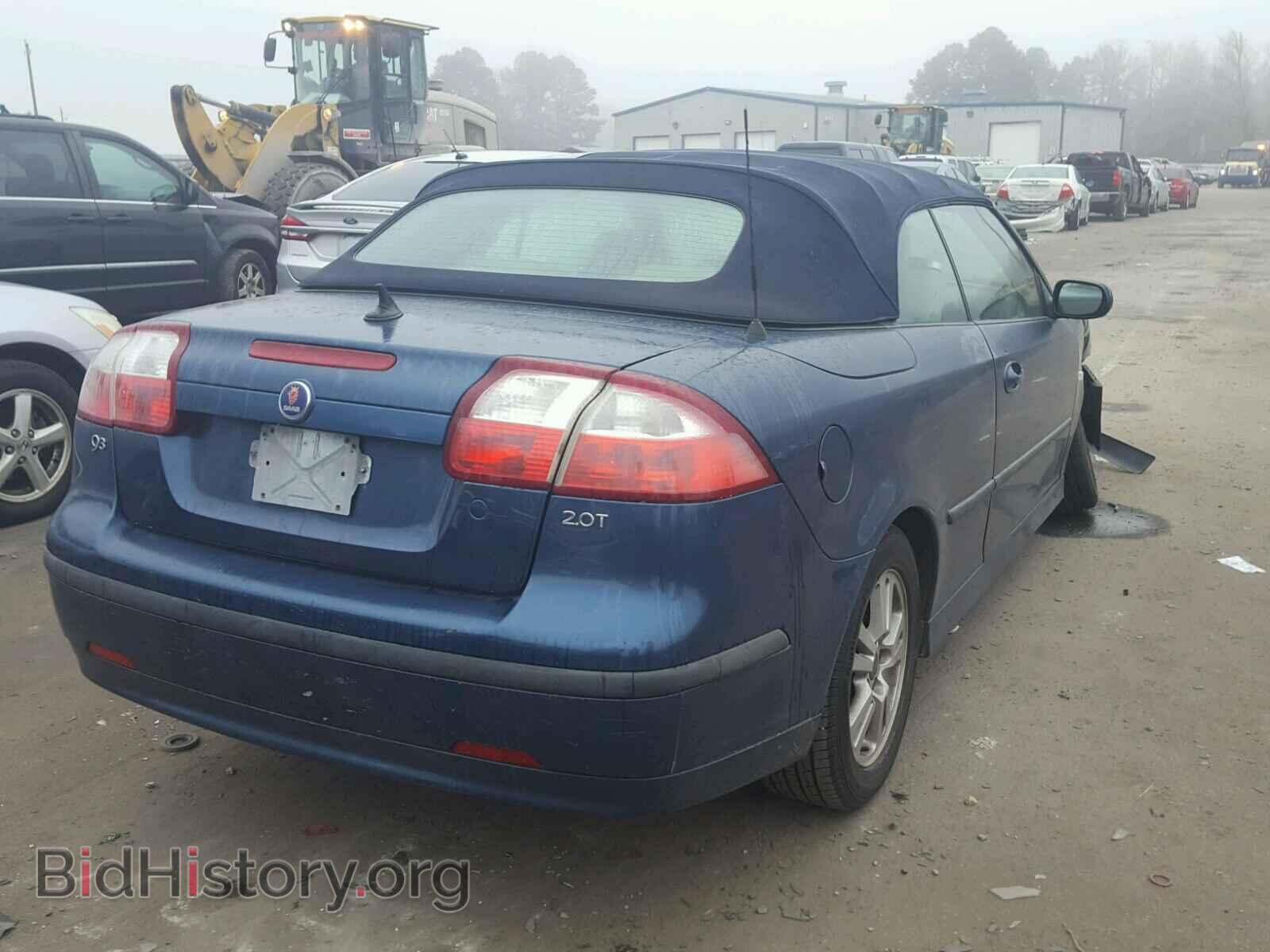 2006 SAAB 9-3 BASE - VIN: YS3FD79Y266007692 - Фото 4
