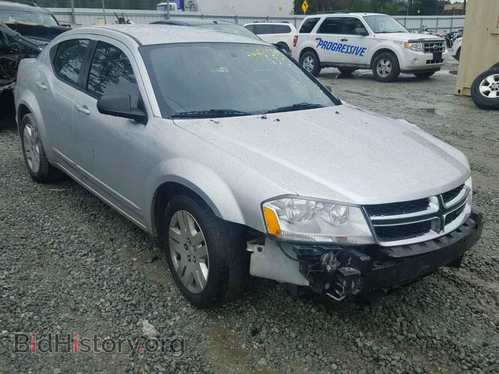 Фотография 1C3CDZAB6CN323874 - DODGE AVENGER 2012