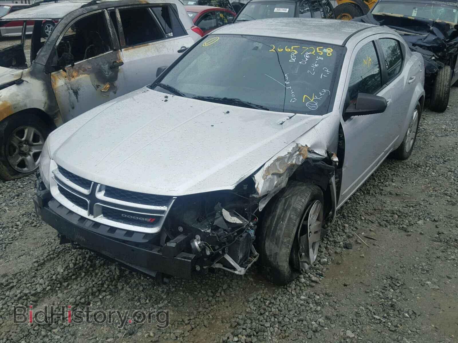2012 DODGE AVENGER - VIN: 1C3CDZAB6CN323874 - Фото 2