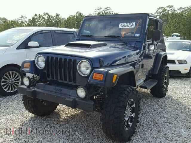 2000 JEEP WRANGLER - VIN: 1J4FA49S5YP734553 - Фото 2