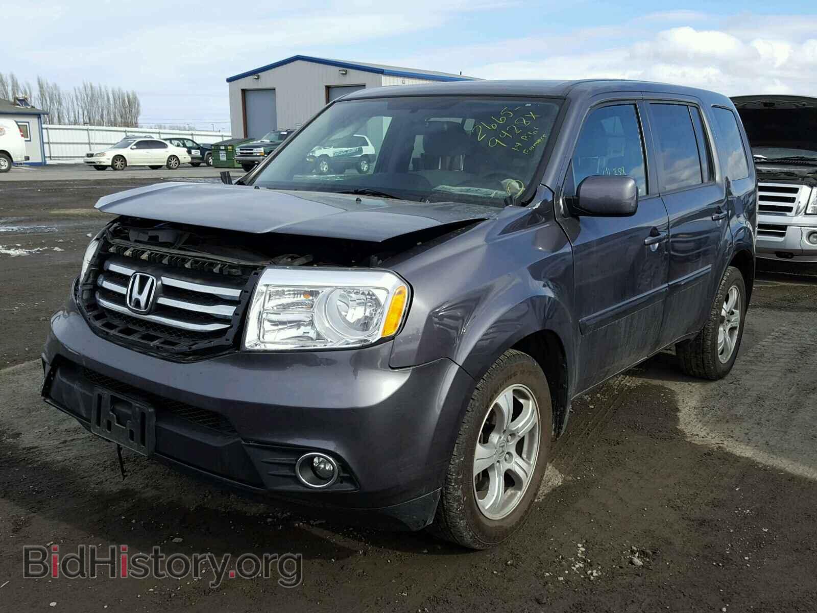 2014 HONDA PILOT - VIN: 5FNYF4H46EB052645 - Фото 2