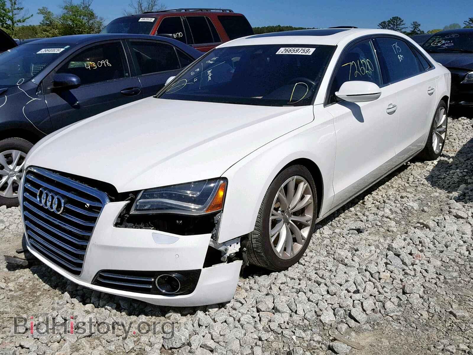2011 AUDI A8 - VIN: WAURVAFD7BN010522 - Фото 2