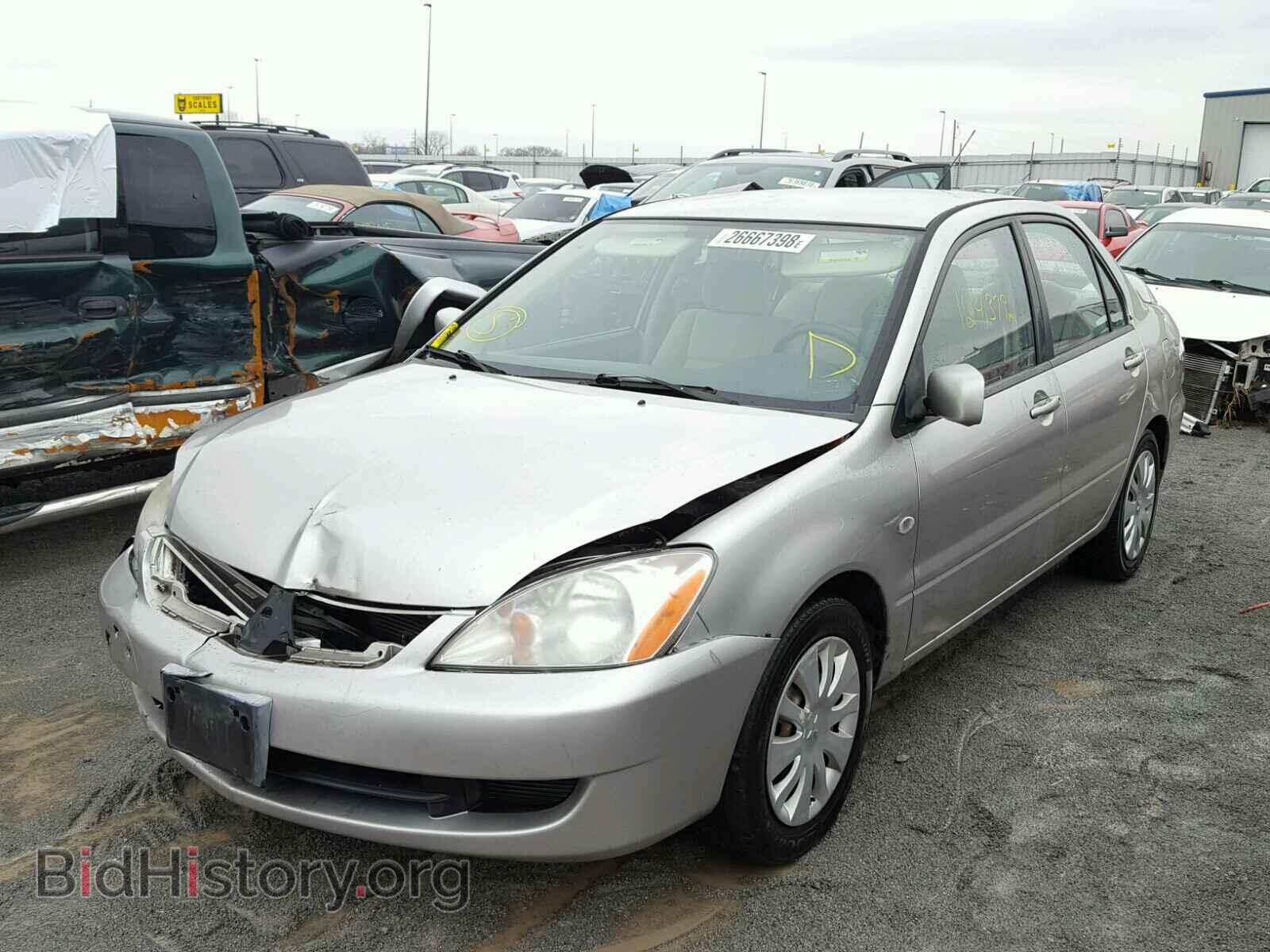 2006 MITSUBISHI LANCER - VIN: JA3AJ26E26U011923 - Фото 2