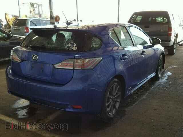 2012 LEXUS CT 200 - VIN: JTHKD5BHXC2059660 - Фото 4
