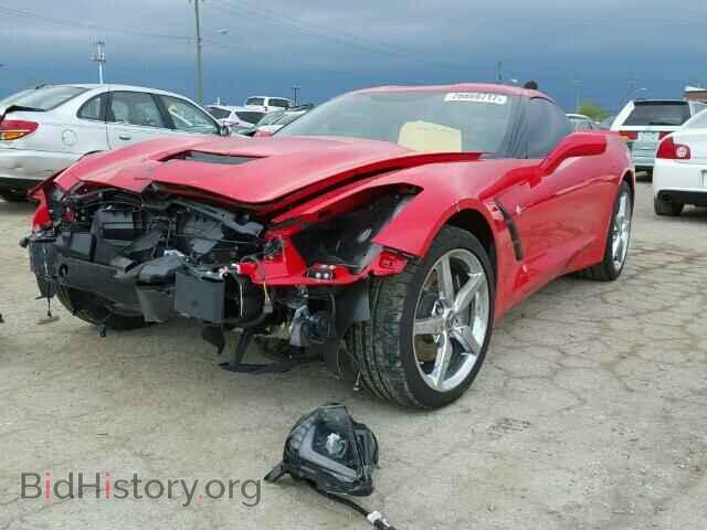 2014 CHEVROLET CORVETTE - VIN: 1G1YB2D74E5128616 - Фото 2