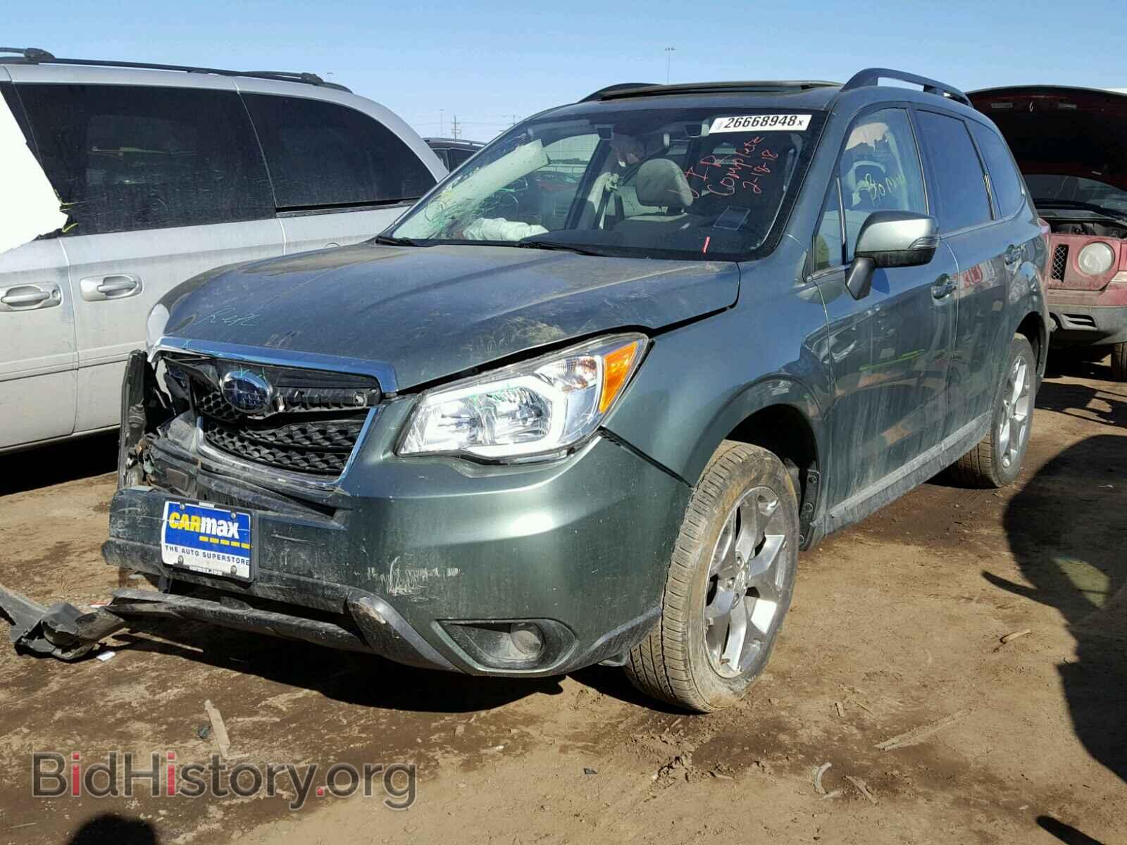 2016 SUBARU FORESTER - VIN: JF2SJAXC8GH406861 - Фото 2