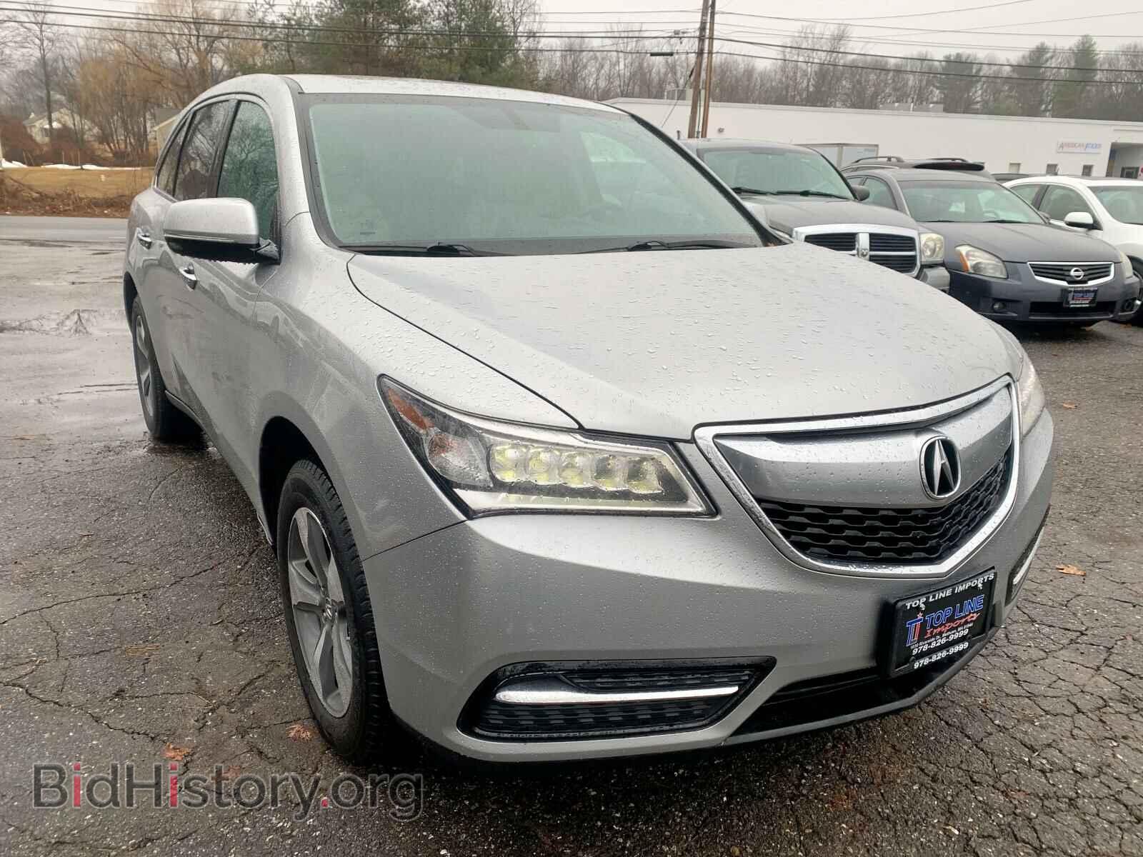 2014 ACURA MDX - VIN: 5FRYD4H2XEB020042 - Фото 2