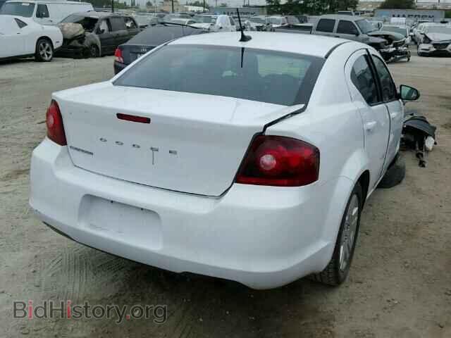 2014 DODGE AVENGER - VIN: 1C3CDZAB9EN169356 - Фото 4