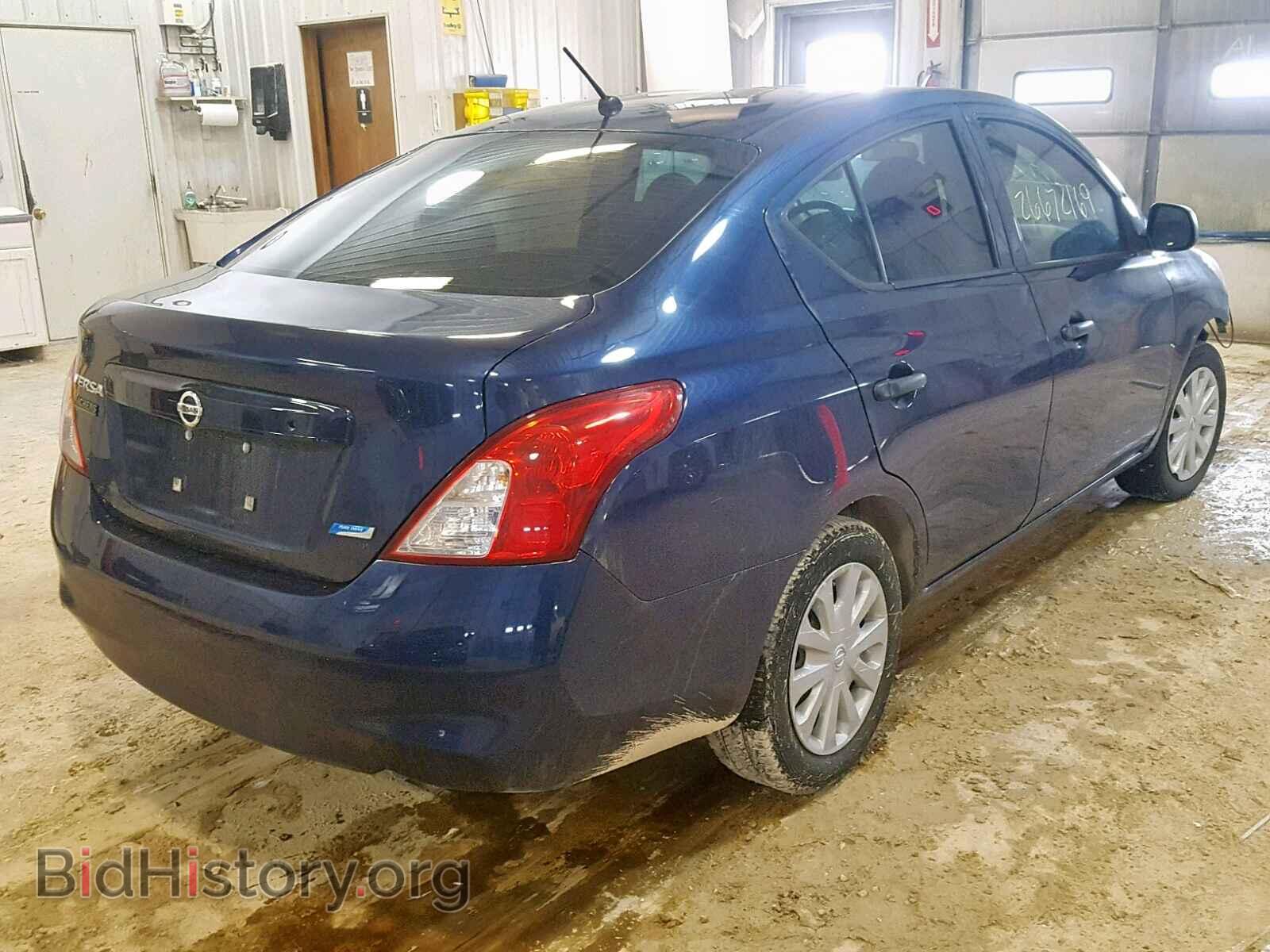 2014 NISSAN VERSA - VIN: 3N1CN7AP9EL828693 - Фото 4