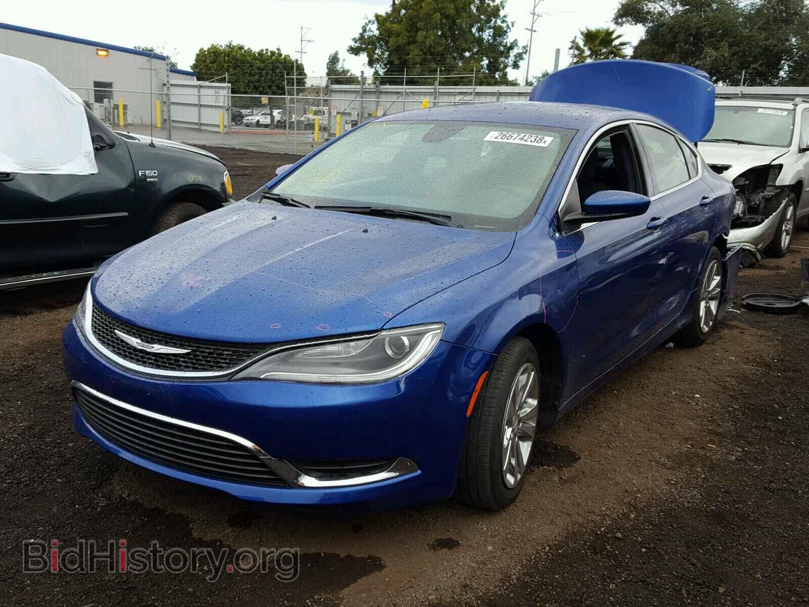 2016 CHRYSLER 200 - VIN: 1C3CCCAB3GN107986 - Photo 2