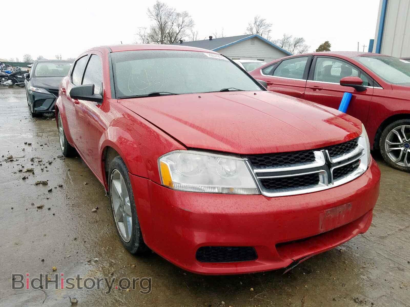 Фотография 1C3CDZAB0DN576710 - DODGE AVENGER 2013