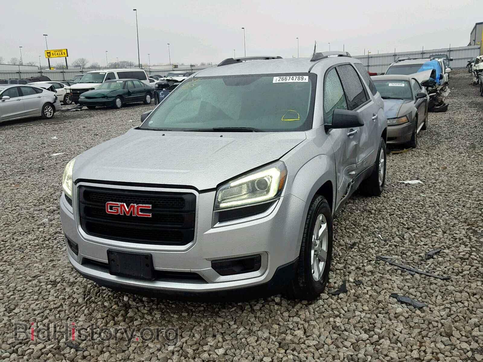 2014 GMC ACADIA SLE - VIN: 1GKKRNED4EJ193668 - Фото 2