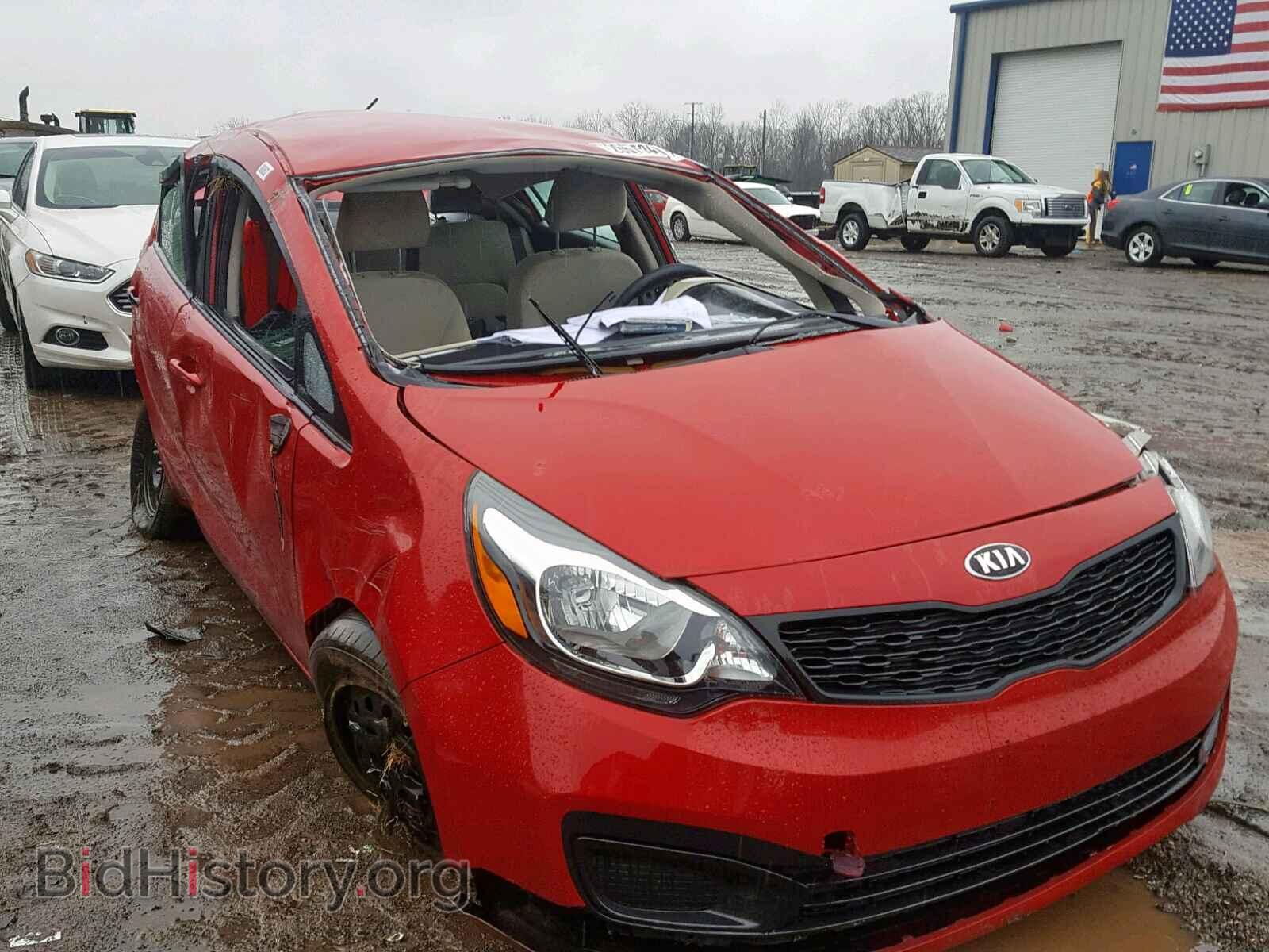 Photo KNADM4A37D6214490 - KIA RIO 2013