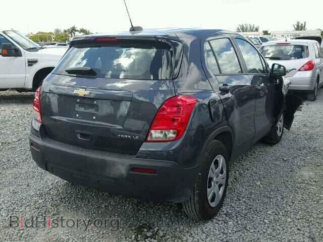 2016 CHEVROLET TRAX - VIN: 3GNCJKSBXGL247163 - Фото 4