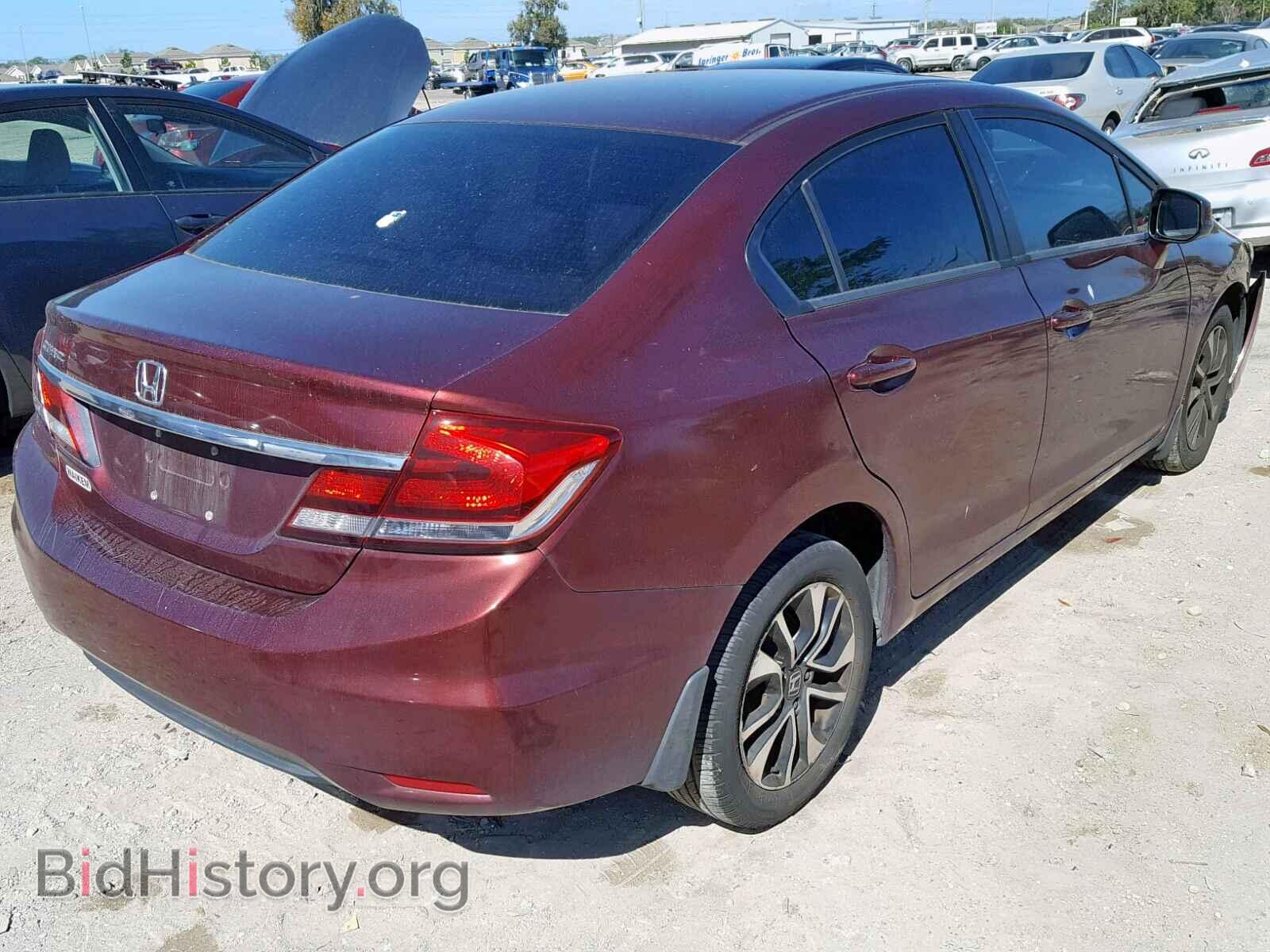2013 HONDA CIVIC - VIN: 19XFB2F89DE072406 - Фото 4