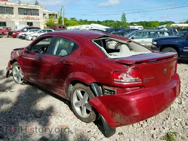 2008 DODGE AVENGER - VIN: 1B3LD76M78N110063 - Фото 3