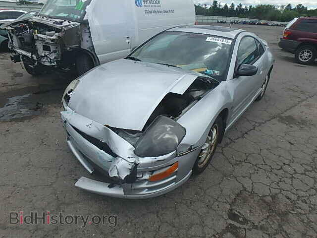 2002 MITSUBISHI ECLIPSE - VIN: 4A3AC54H82E077680 - Фото 2