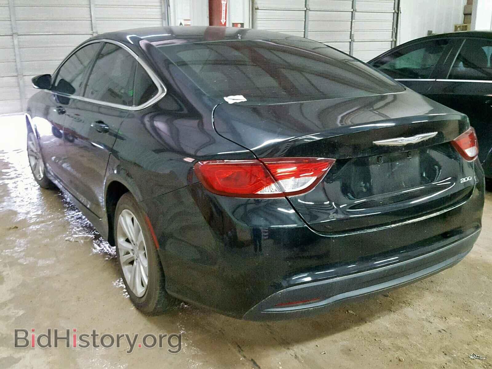 2016 CHRYSLER 200 - VIN: 1C3CCCFB2GN179433 - Фото 3