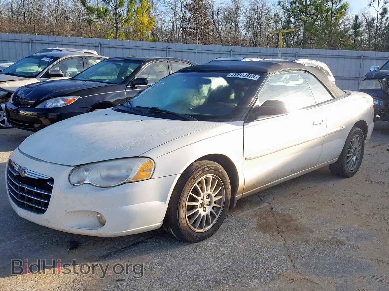 2004 CHRYSLER SEBRING - VIN: 1C3EL55R74N258532 - Фото 2