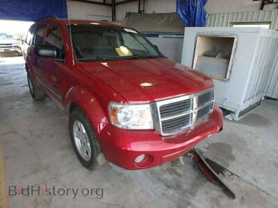 2008 Dodge DURANGO Durango SL, темно-бордовый — VIN 1D8HD48N68F137811, Copart