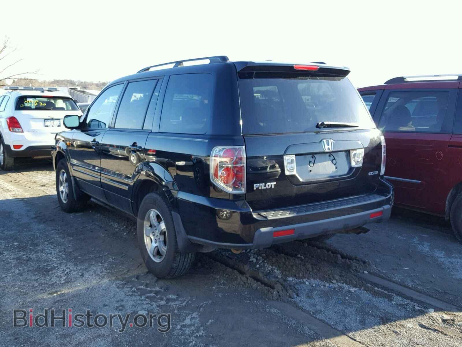 2007 HONDA PILOT - VIN: 2HKYF18517H511026 - Фото 3