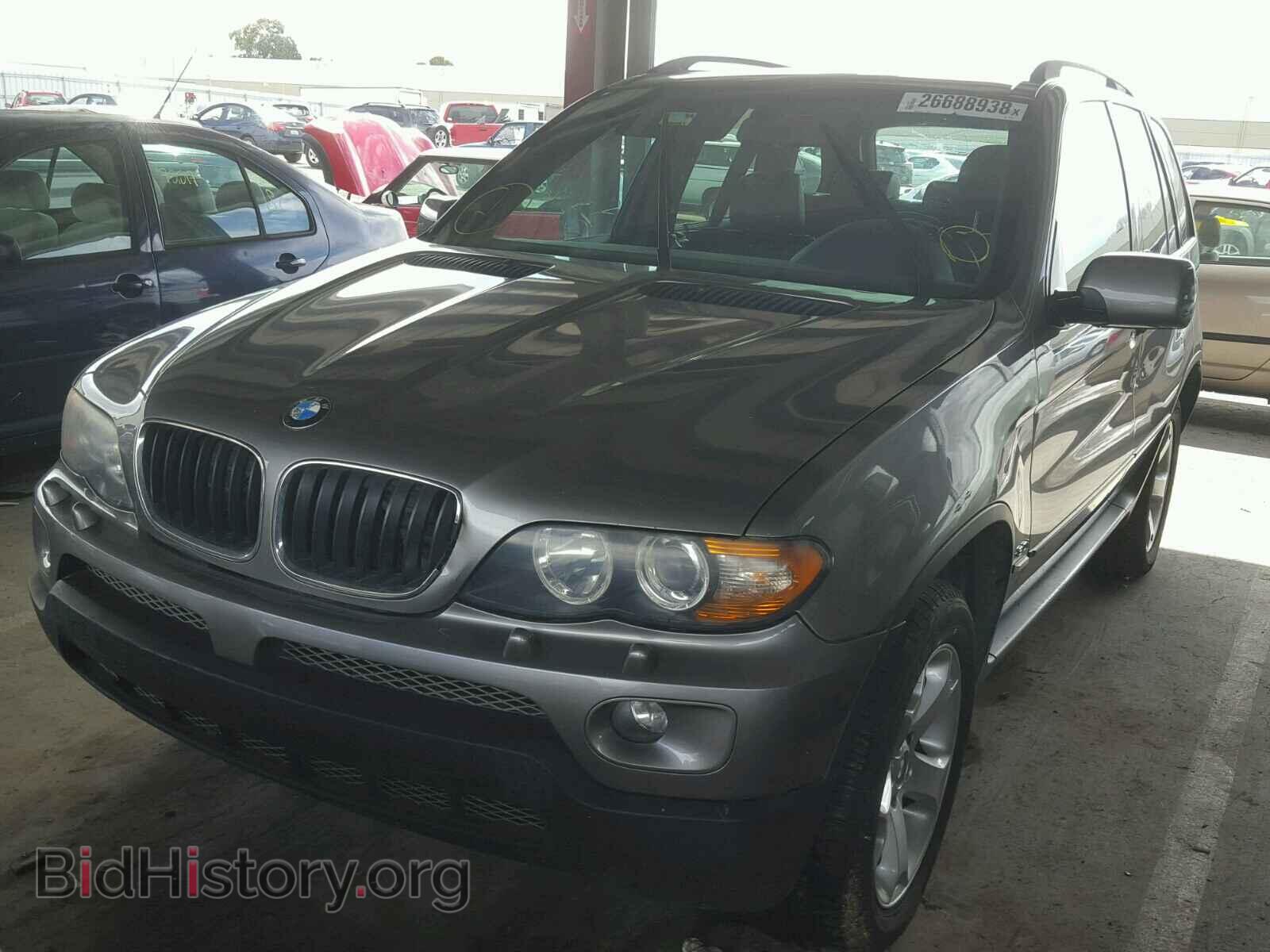 2006 BMW X5 - VIN: 5UXFA13506LY46641 - Фото 2