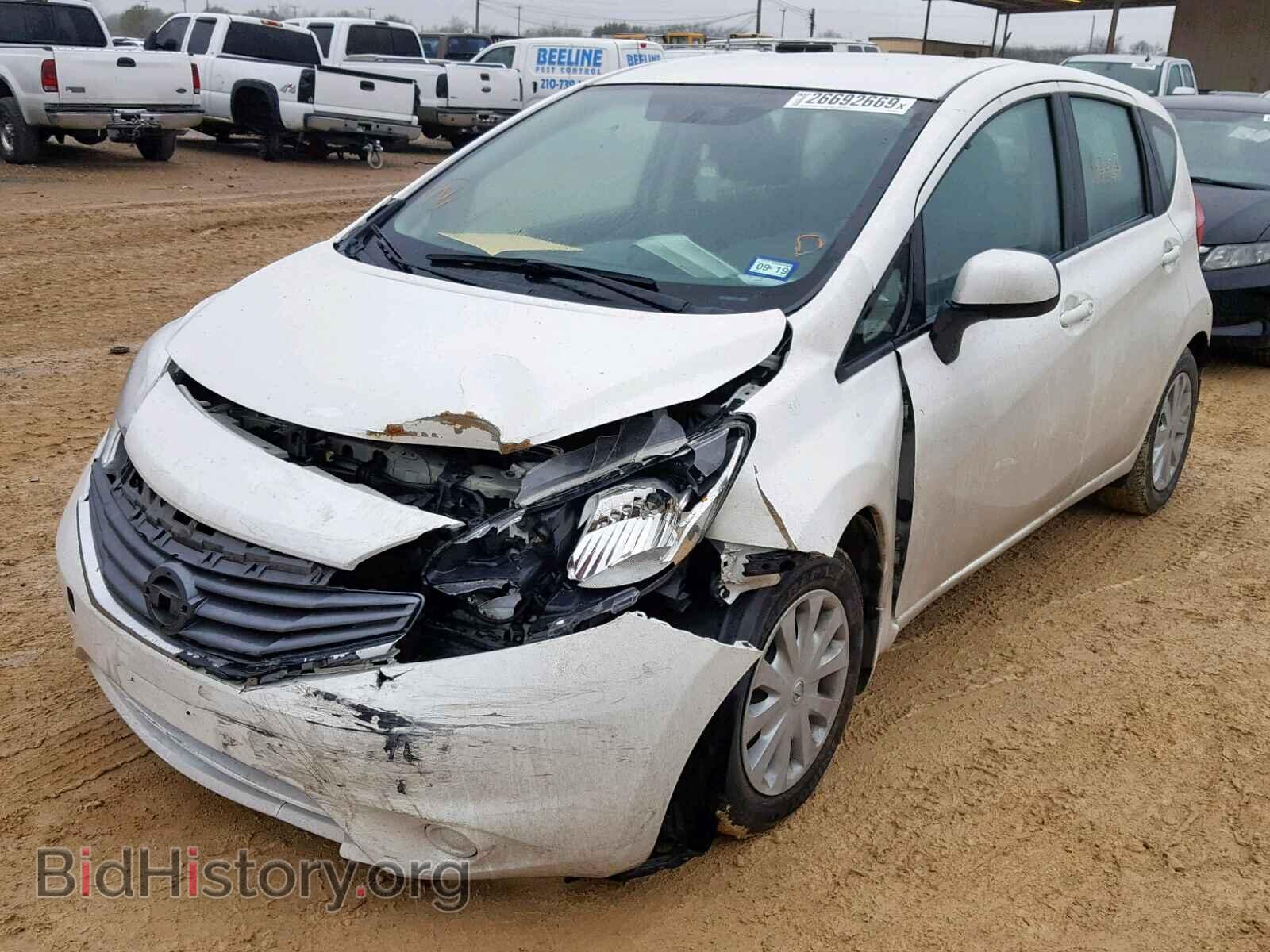 2014 NISSAN VERSA - VIN: 3N1CE2CP3EL382010 - Фото 2