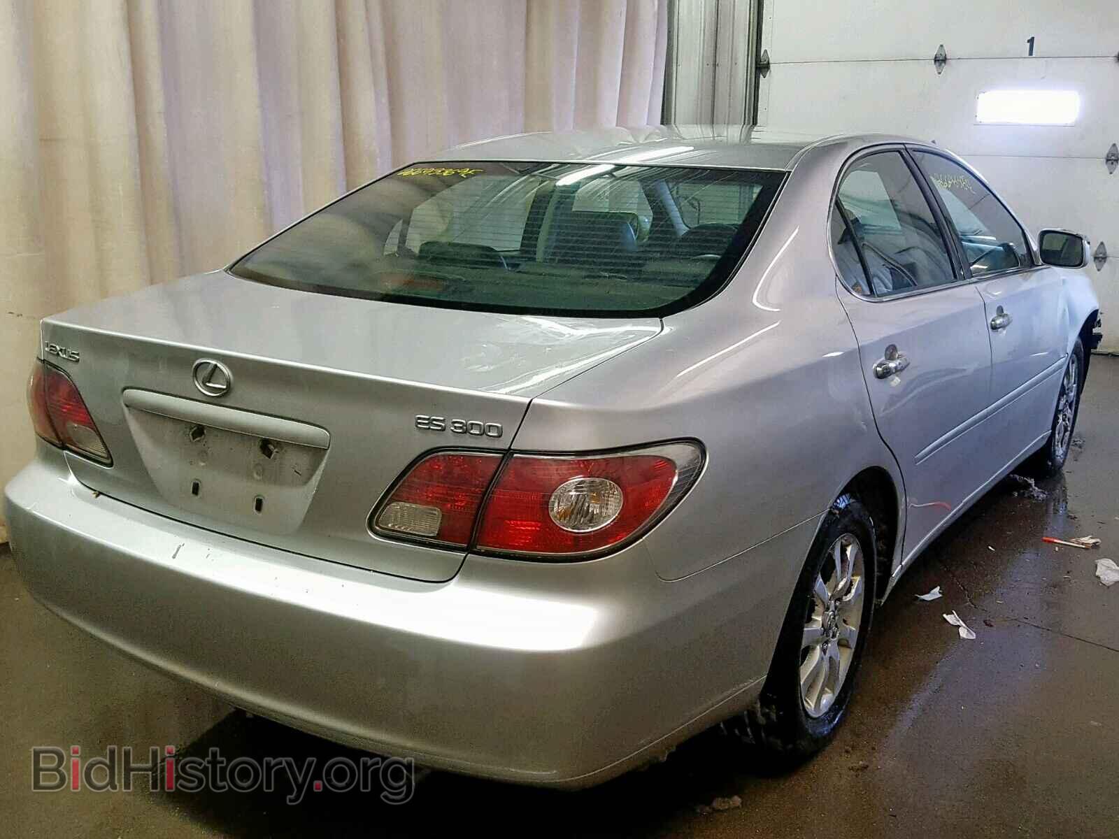 2002 LEXUS ES300 - VIN: JTHBF30G725025021 - Фото 4