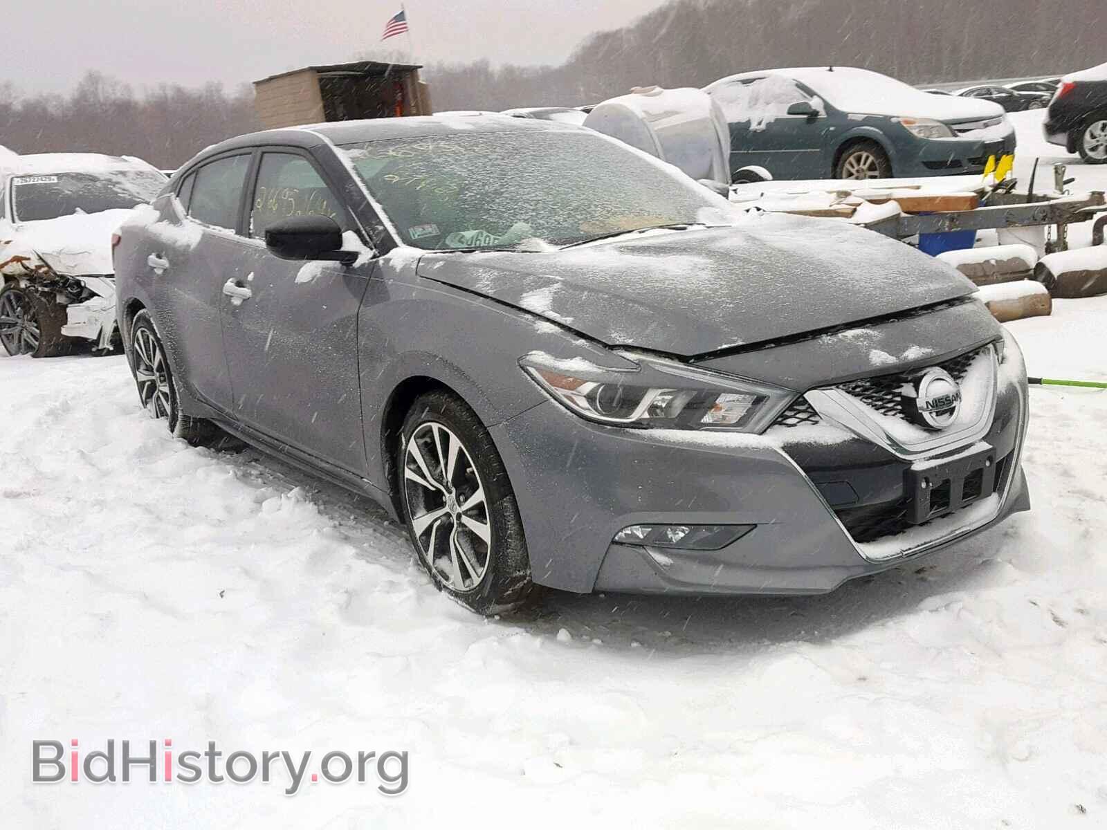 2017 Nissan MAXIMA Maxima 3.5 (VIN 1N4AA6AP1HC437912) — фото 1 из 10, Copart, повреждение: передняя часть