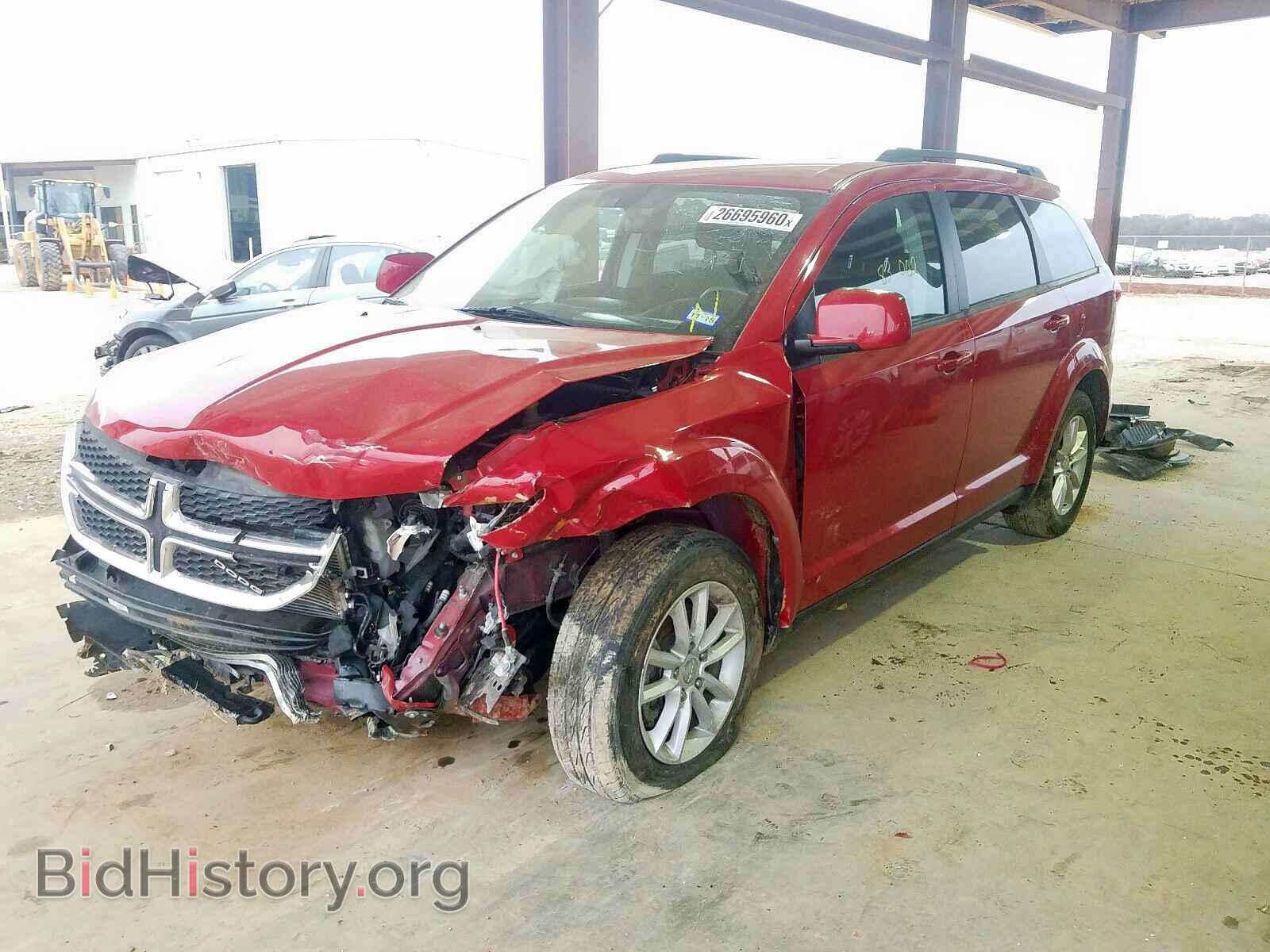 2016 DODGE JOURNEY - VIN: 3C4PDCBG9GT178520 - Фото 2