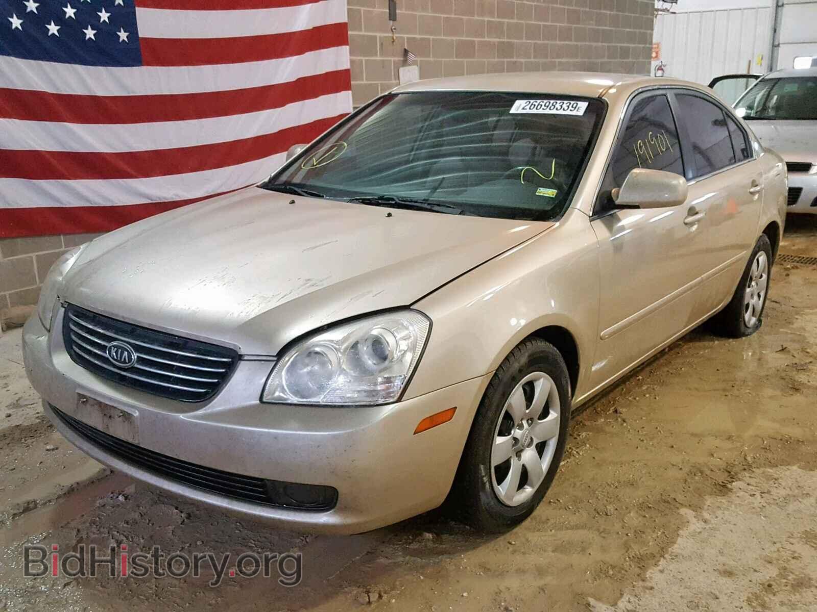 2007 KIA OPTIMA - VIN: KNAGE123775112978 - Фото 2