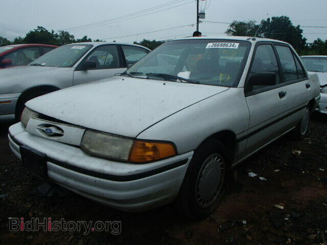 1993 FORD ESCORT - VIN: 3FAPP13J2PR162006 - Фото 2