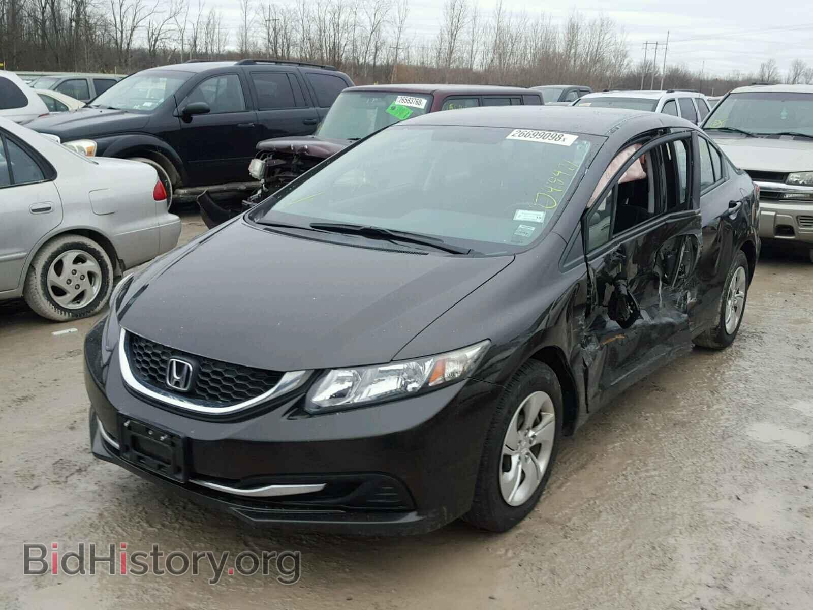 2013 HONDA CIVIC - VIN: 19XFB2F59DE232032 - Фото 2