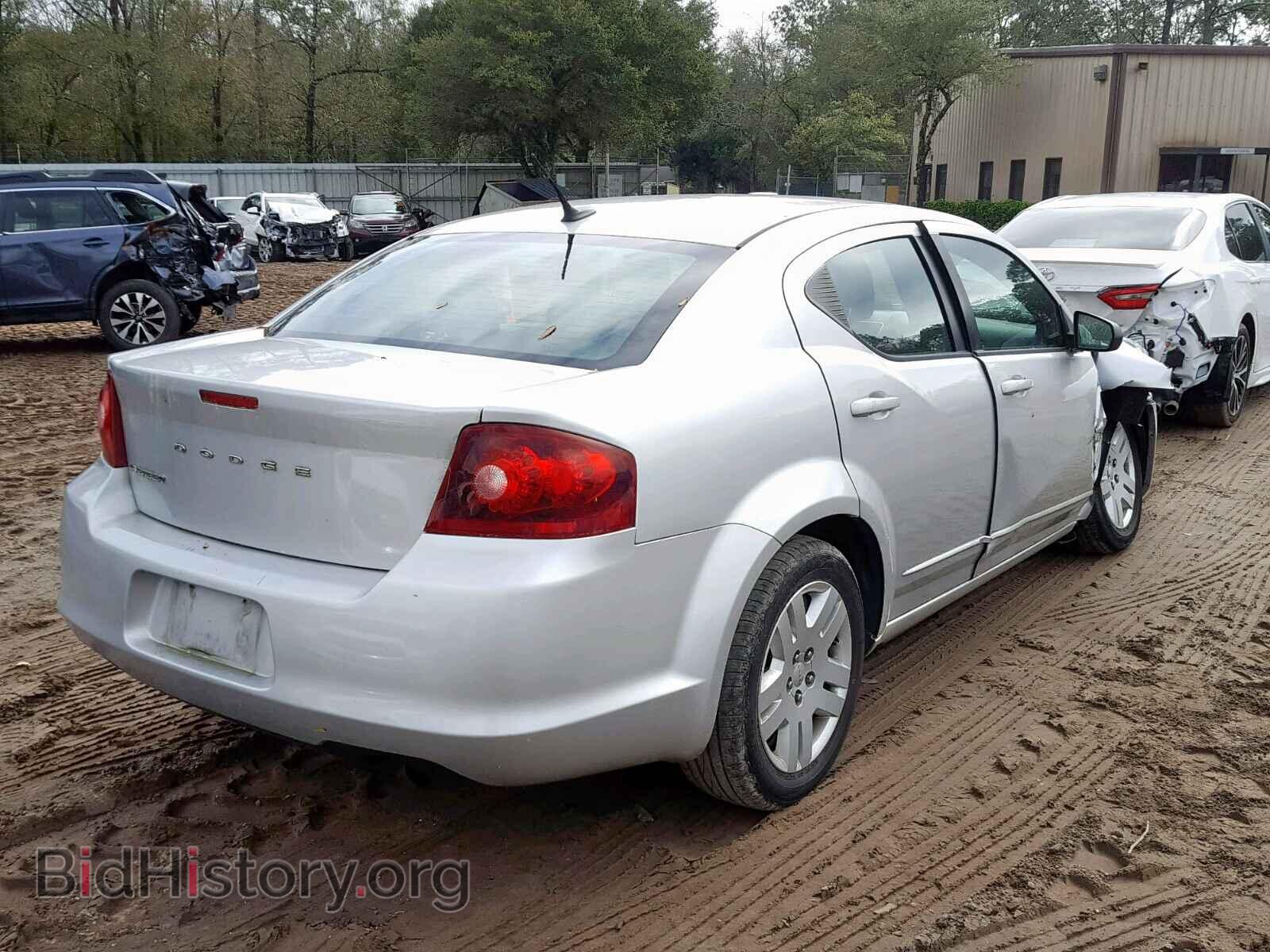 2012 DODGE AVENGER - VIN: 1C3CDZAB3CN237308 - Фото 4