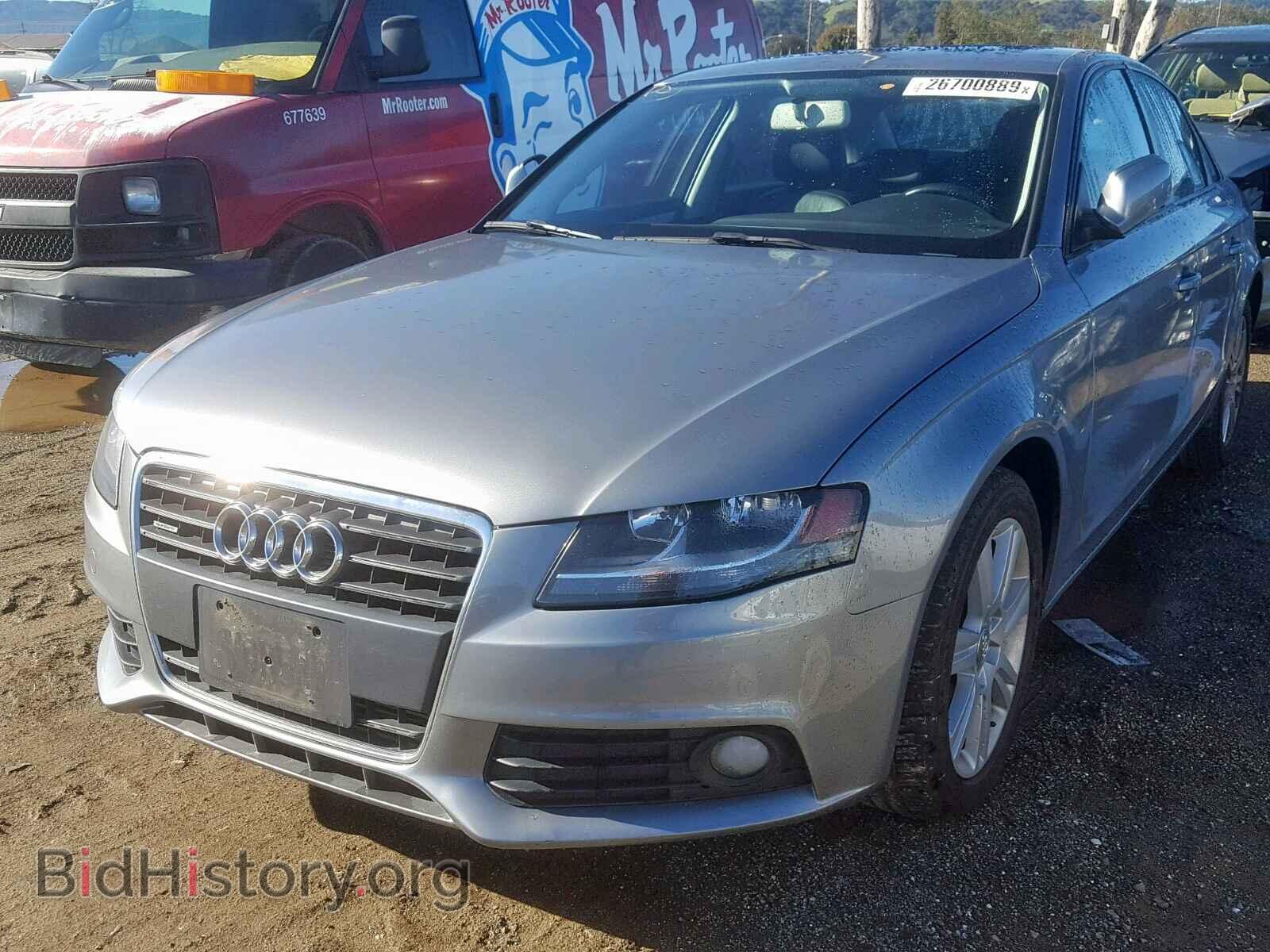 2010 AUDI A4 - VIN: WAUBFAFL5AN070206 - Фото 2