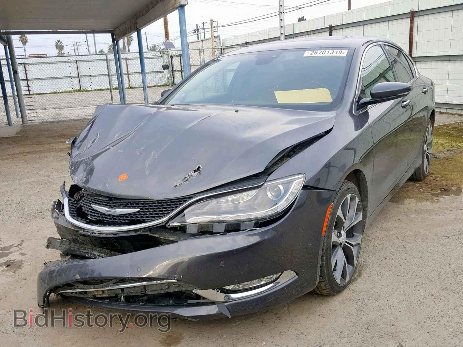 2015 CHRYSLER 200 - VIN: 1C3CCCEG6FN664654 - Фото 2