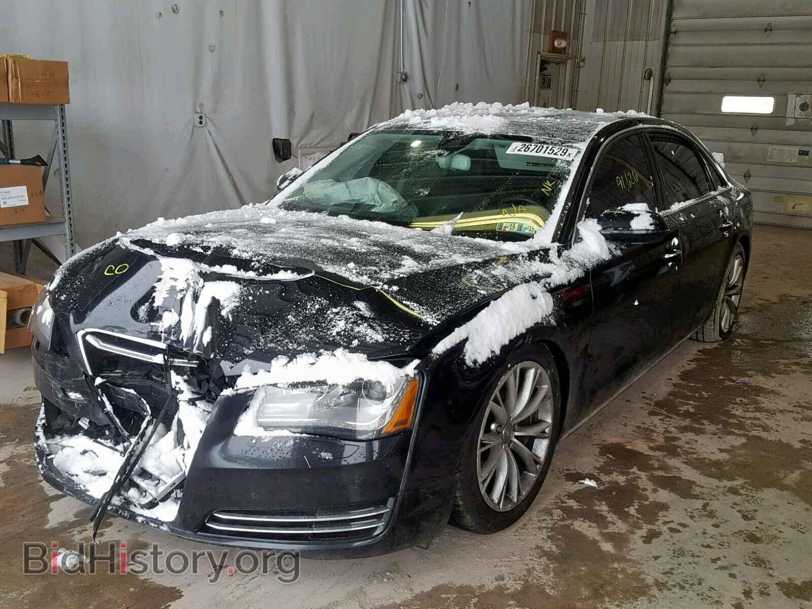 2011 AUDI A8 - VIN: WAURVAFD6BN016537 - Фото 2