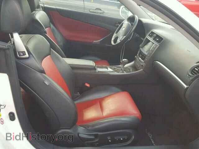 2011 LEXUS IS350 - VIN: JTHFE2C26B2506233 - Фото 5