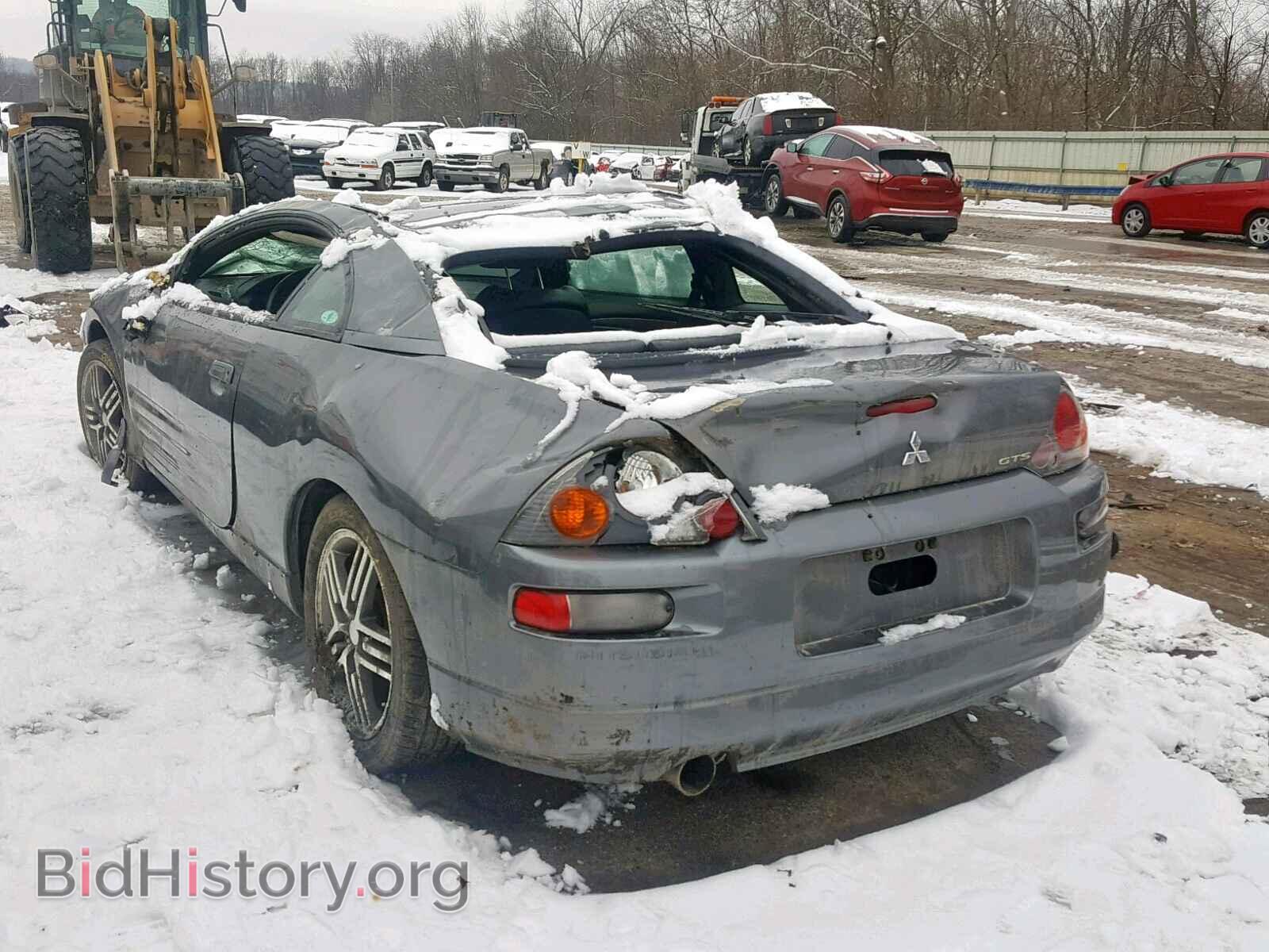 2003 MITSUBISHI ECLIPSE - VIN: 4A3AC74H53E014615 - Фото 3