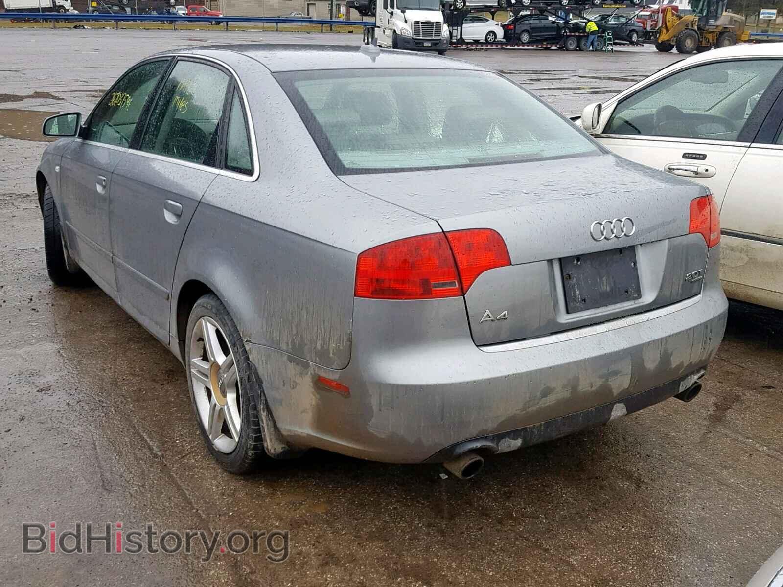 2007 AUDI A4 - VIN: WAUDF78E67A088532 - Фото 3