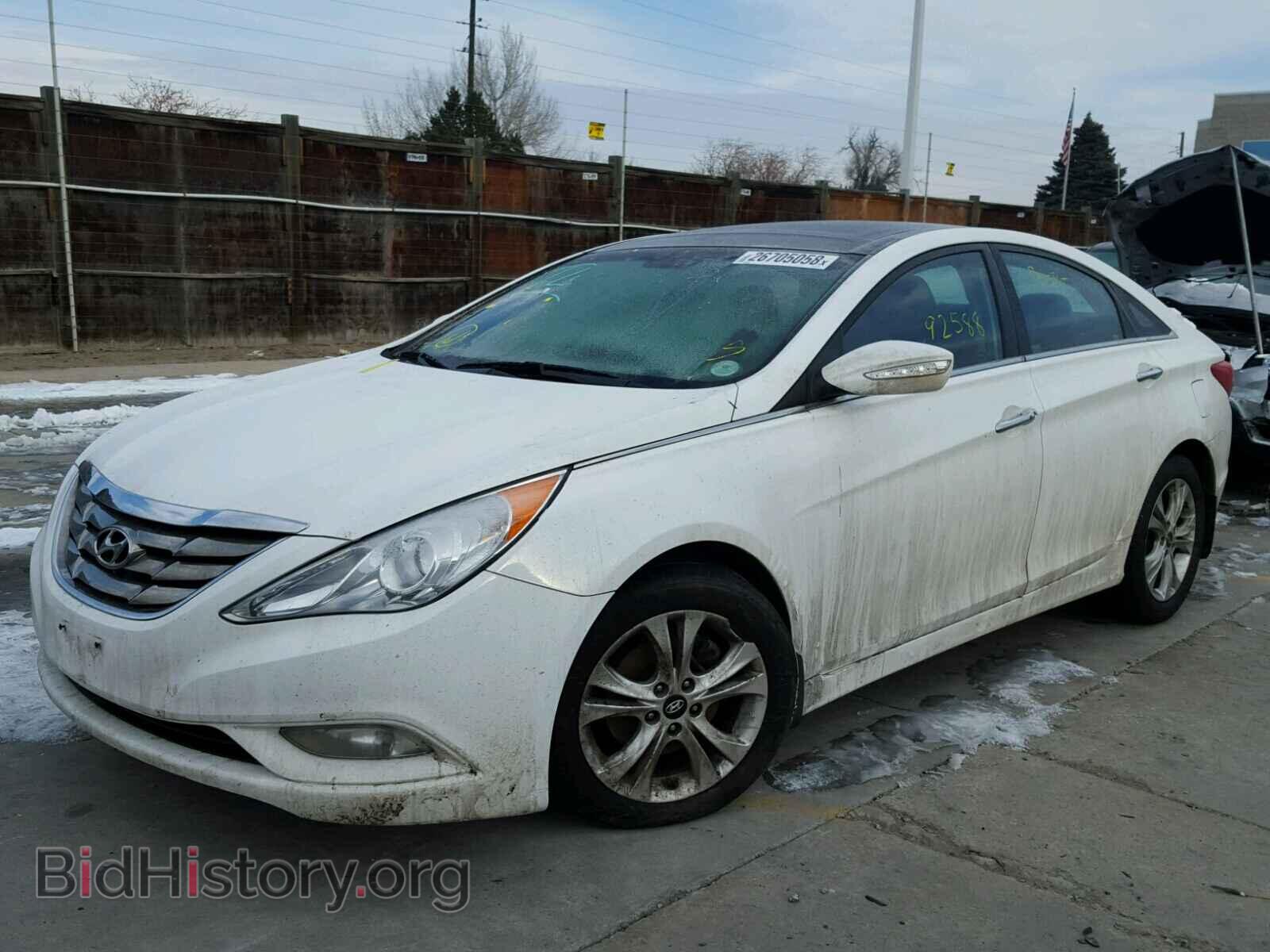 2012 HYUNDAI SONATA - VIN: 5NPEC4AC7CH454119 - Фото 2