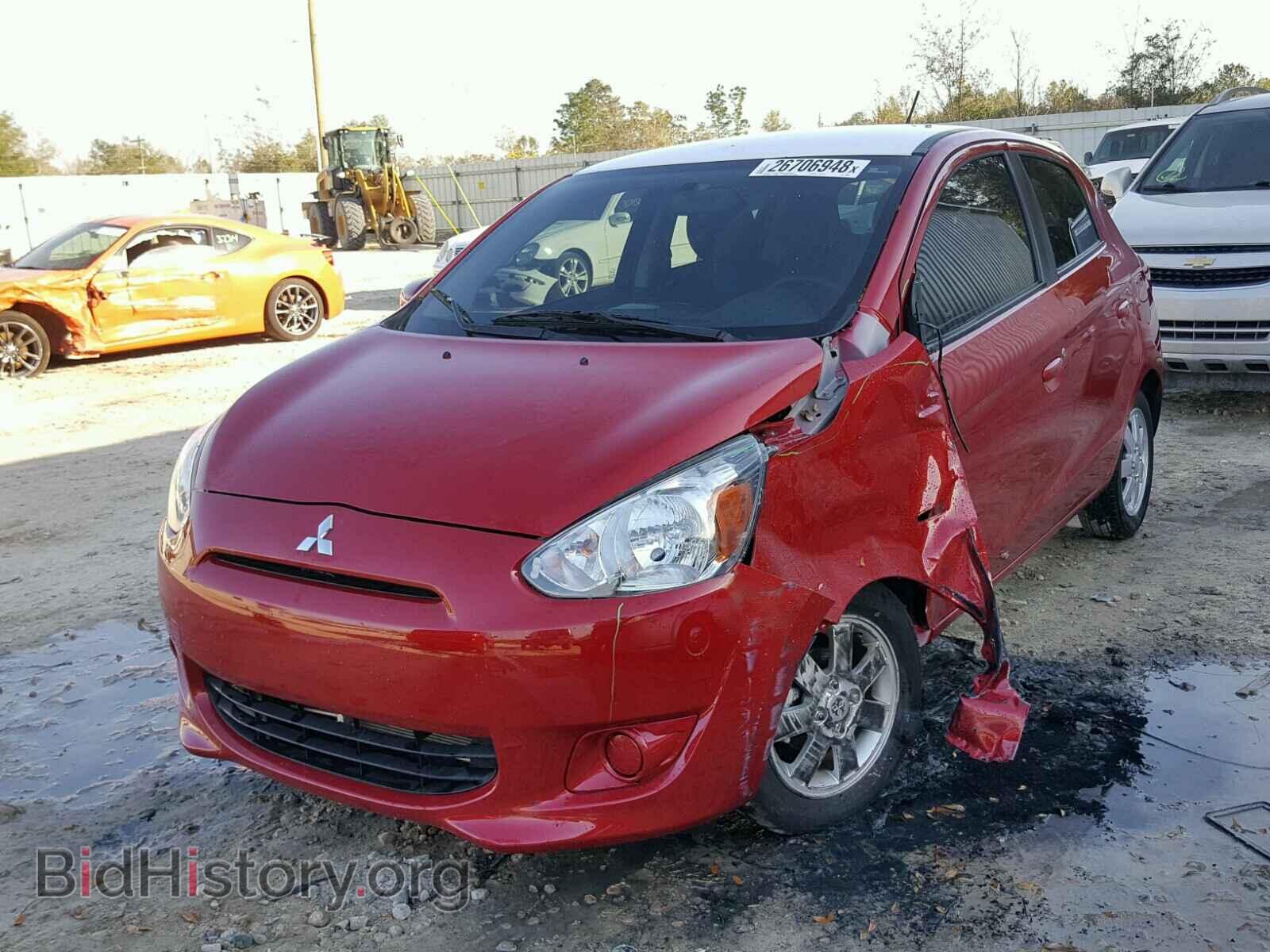 2015 MITSUBISHI MIRAGE - VIN: ML32A4HJ4FH059642 - Фото 2