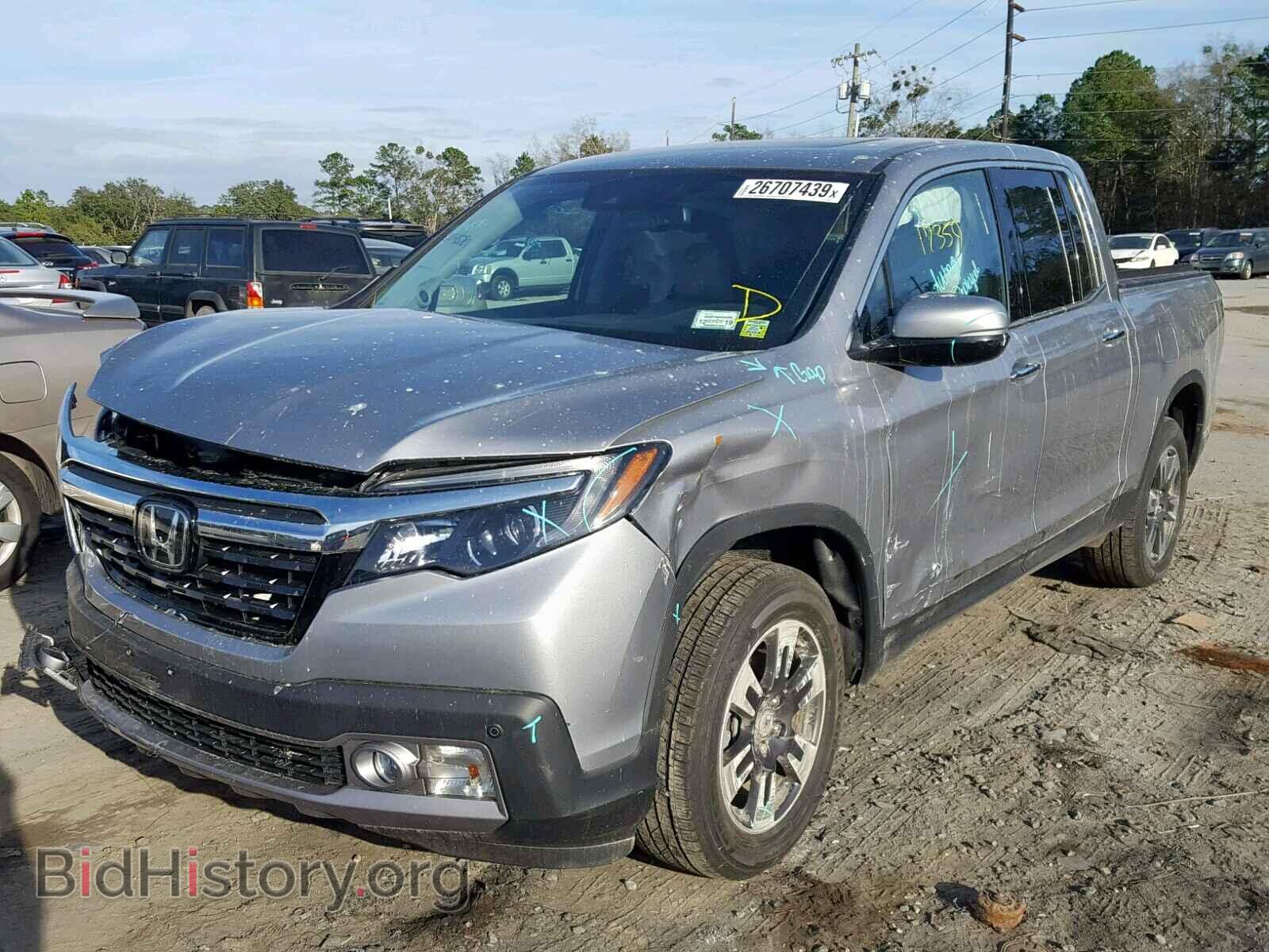 2019 HONDA RIDGELINE - VIN: 5FPYK3F74KB000405 - Фото 2