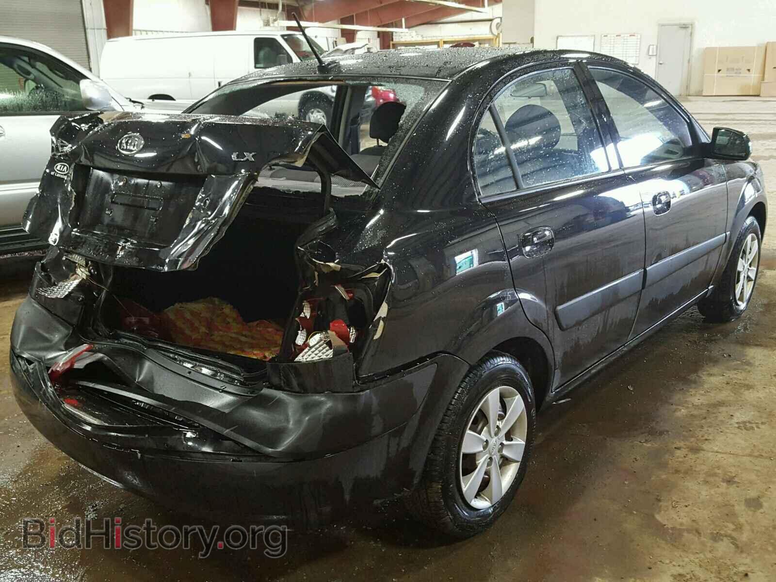 2009 KIA RIO BASE - VIN: KNADE223496578308 - Фото 4