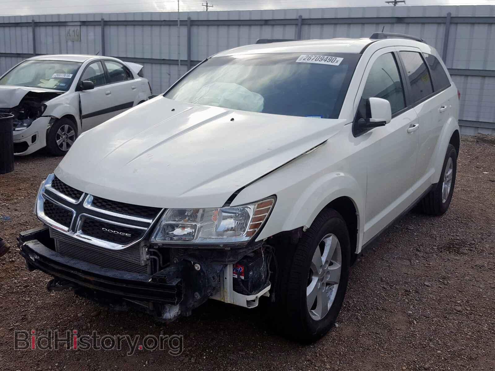 2012 DODGE JOURNEY - VIN: 3C4PDCBG2CT214199 - Фото 2