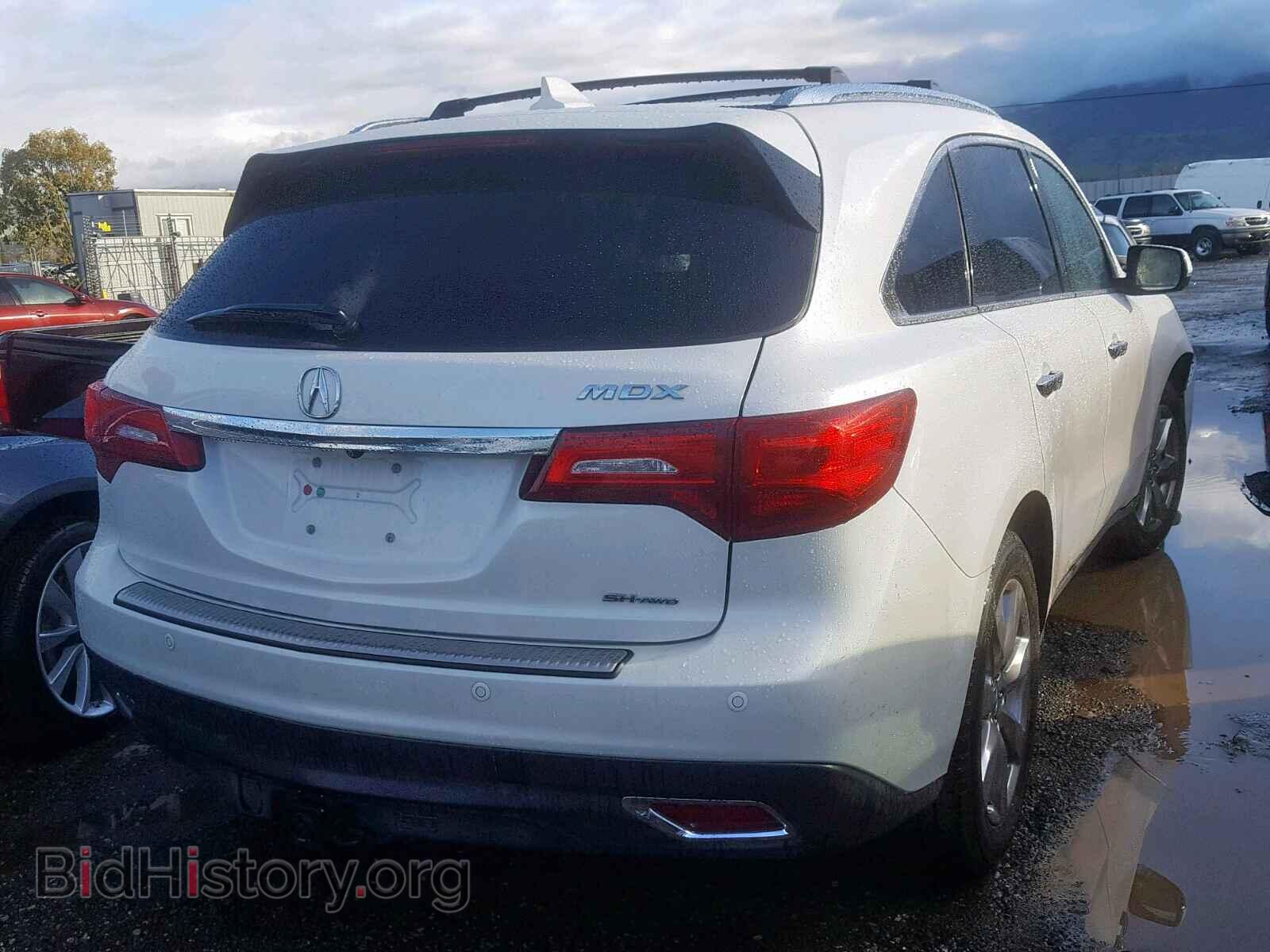 2014 ACURA MDX ADVANC - VIN: 5FRYD4H88EB001882 - Фото 4