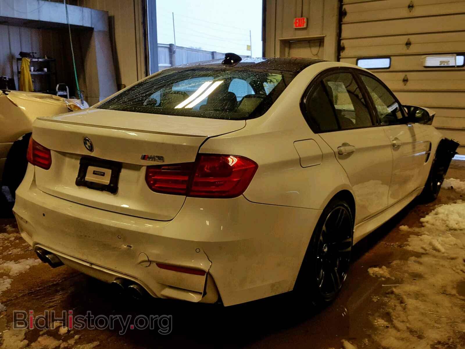 2015 BMW M3 - VIN: WBS3C9C53FP803202 - Фото 4
